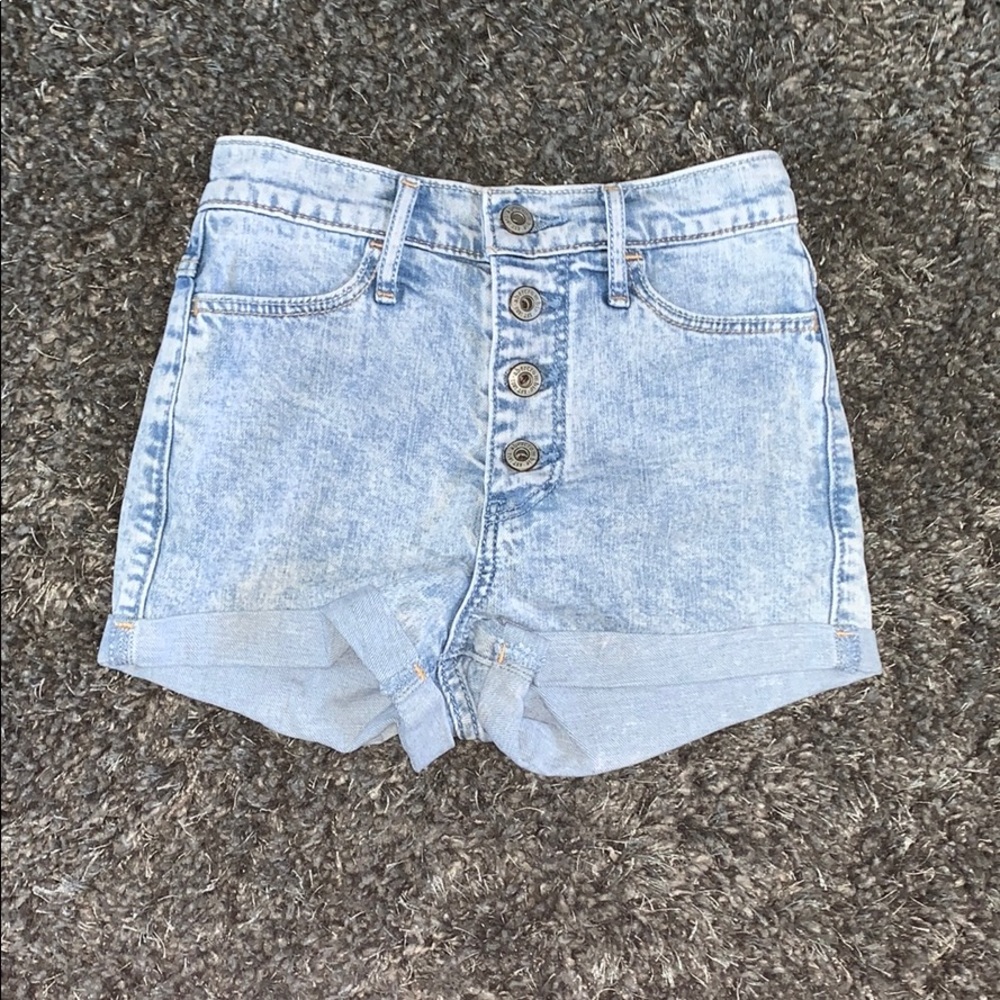 High waisted shorts